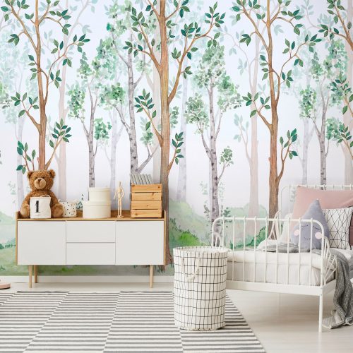 Erdő poszter, fotótapéta, Vlies (104 x 70,5 cm)