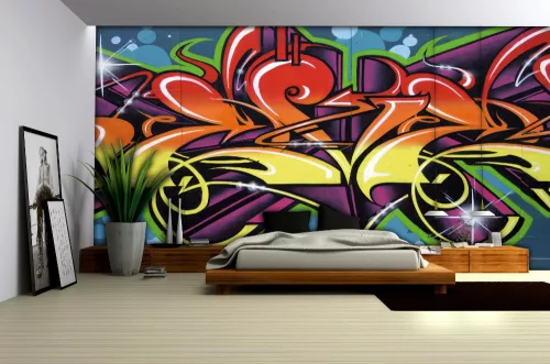 Graffiti poszter, fotótapéta