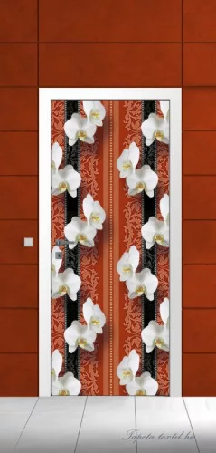Virág minta öntapadós poszter, fotótapéta (91 x 211 cm)