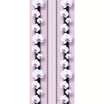Virág minta öntapadós poszter, fotótapéta (91 x 211 cm)