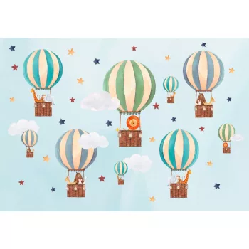 Ballonok poszter, fotótapéta