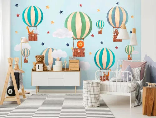 Ballonok poszter, fotótapéta