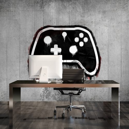 Gamer 4 poszter, fotótapéta, Vlies (104 x 70,5 cm)