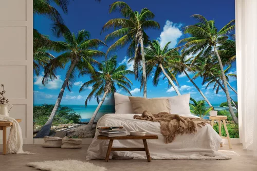 Fás tengerpart poszter, fotótapéta