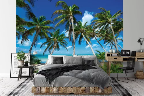 Fás tengerpart poszter, fotótapéta