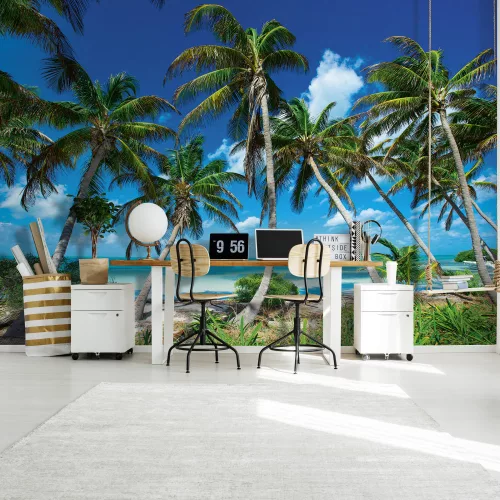 Fás tengerpart poszter, fotótapéta