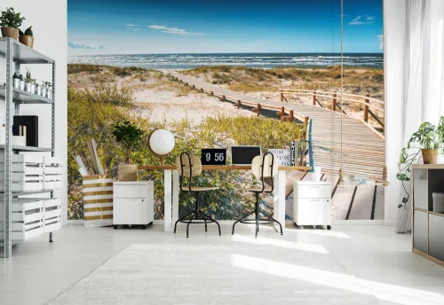 Homokos tengerpart poszter, fotótapéta