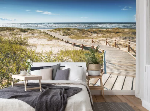 Homokos tengerpart poszter, fotótapéta