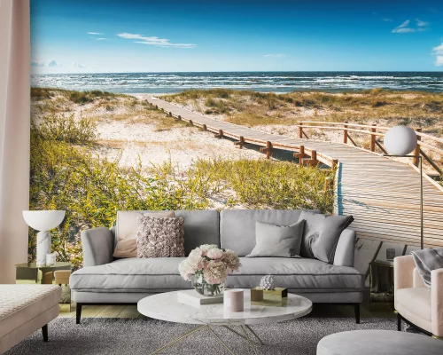 Homokos tengerpart poszter, fotótapéta