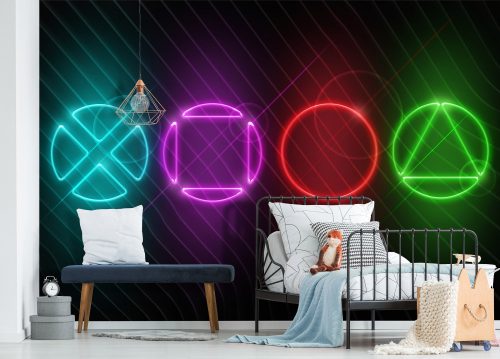 Gamer 1 poszter, fotótapéta, Vlies (104 x 70,5 cm)