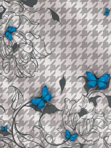 Pillangók poszter, fotótapéta, Vlies  (206x275 cm, álló)