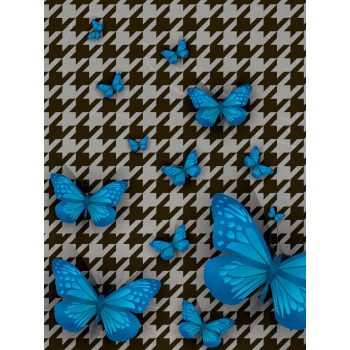 Pillangók poszter, fotótapéta, Vlies (184x254 cm, álló)