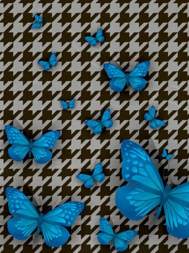 Pillangók poszter, fotótapéta, Vlies  (184x254 cm, álló)