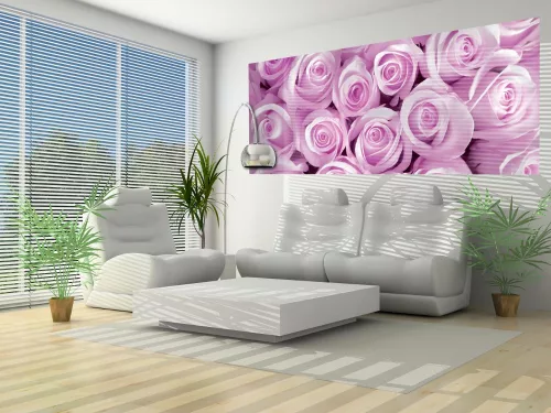 Rózsák poszter, fotótapéta (250 cm x 104 xm)