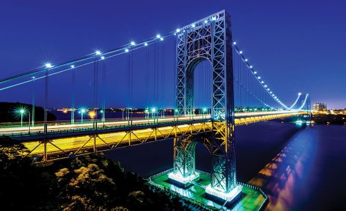 Manhattan Bridge poszter, fotótapéta Vlies (312 x 219 cm)