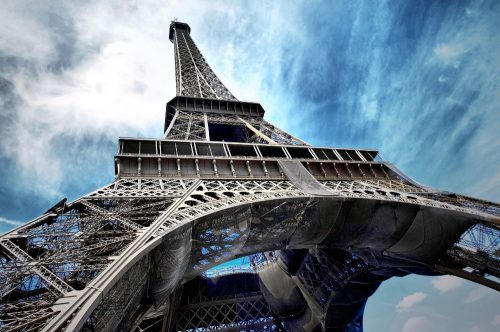 Eiffel-torony poszter, fotótapéta, Vlies (416 x 254 cm)