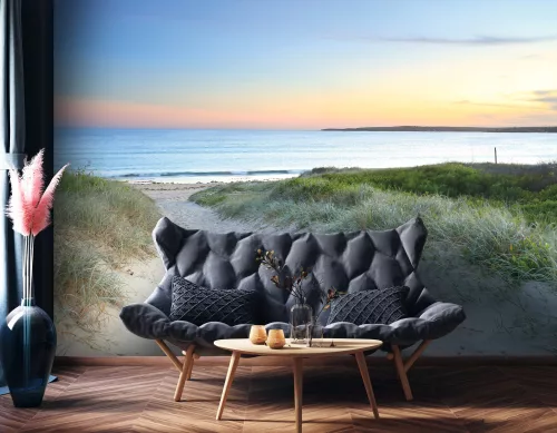 Homokos út a tengerpartra poszter, fotótapéta