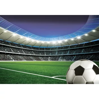 Focilabda a stadionban poszter, fotótapéta