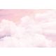 Rózsaszín felhők poszter, fotótapéta, Vlies (104 x 70,5 cm)