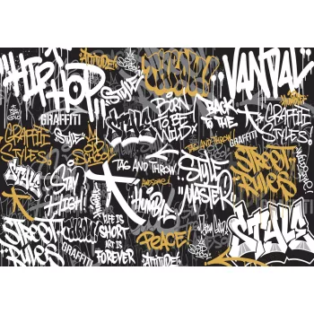 Graffiti - Tag and throw poszter, fotótapéta