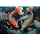 Orientális koi halak poszter, fotótapéta Vlies (368 x 254 cm)