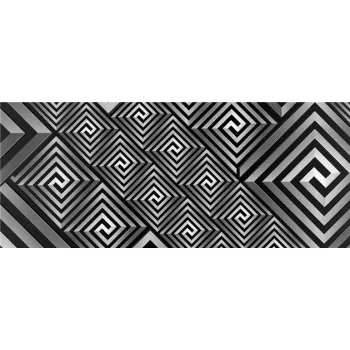 Absztrakt labirintus poszter, fotótapéta (250 x 104 cm)