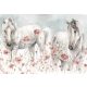 Lovak virágokkal - Wild Horses III, Lisa Audit poszter, fotótapéta Vlies (208 x 146 cm)