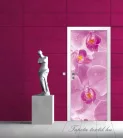 Orchidea öntapadós poszter, fotótapéta (91 x 211 cm)