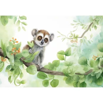 Lemur poszter, fotótapéta