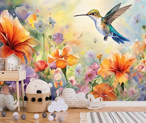 Kolibri poszter, fotótapéta (150 x 105 cm)