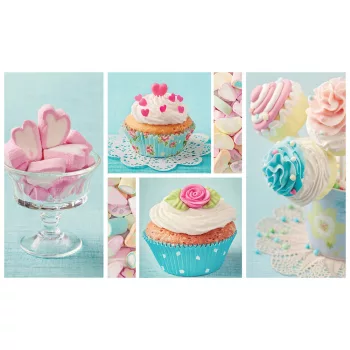 Édességek poszter, fotótapéta