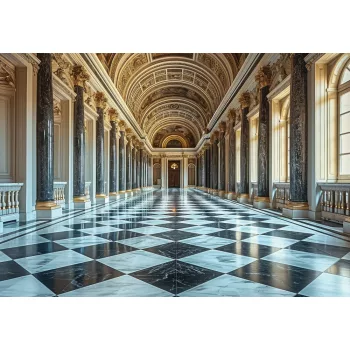 Fényűző folyosó poszter, fotótapéta