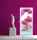 Orchidea öntapadós poszter, fotótapéta (91 x 211 cm)