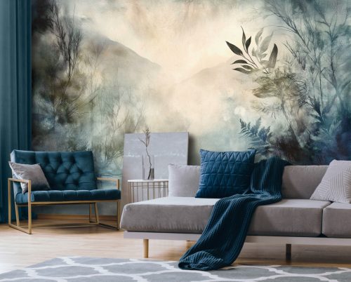 A köd mögött poszter, fotótapéta, Vlies (104 x 70,5 cm)