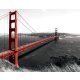 Golden Gate Bridge  poszter, fotótapéta, Vlies (104 x 70,5 cm)
