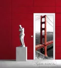 Golden Gate Bridge poszter, fotótapéta (91 x 211 cm)