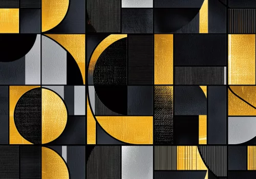 Modern geometria poszter, fotótapéta