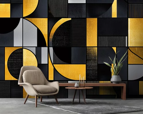 Modern geometria poszter, fotótapéta