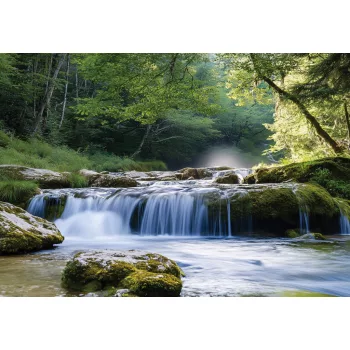 Kis csobogó az erdőben poszter, fotótapéta