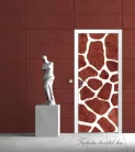 Zsiráf minta poszter, fotótapéta (91 x 211 cm)