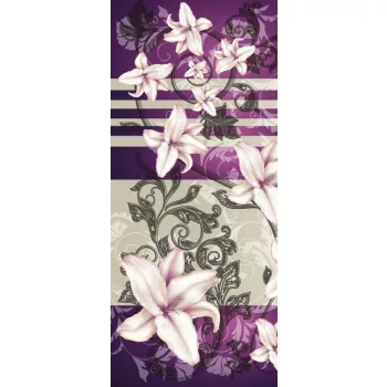 Virág minta öntapadós poszter, fotótapéta (91 x 211 cm)