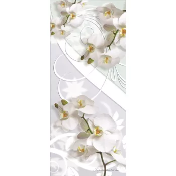 Virág minta öntapadós poszter, fotótapéta (91 x 211 cm)