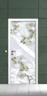 Virág minta poszter, fotótapéta (91 x 211 cm)