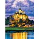 Mont-Saint-Michel poszter, fotótapéta, Vlies  (206x275 cm, álló)