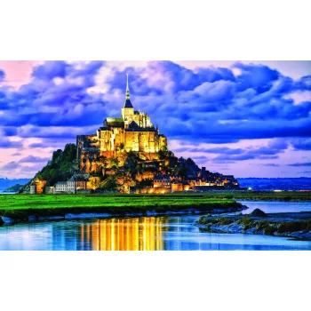 Mont-Saint-Michel poszter, fotótapéta