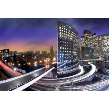 Párizs éjszaka poszter, fotótapéta