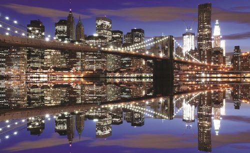 Brooklyn Bridge poszter, fotótapéta Vlies (254 x 184 cm)