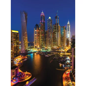 Dubai poszter, fotótapéta, Vlies (184x254 cm, álló)