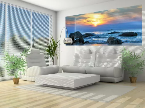 Naplemente poszter, fotótapéta (250 x 104 cm)
