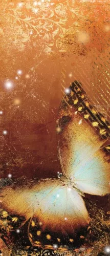 Pillangó poszter, fotótapéta (91 x 211 cm)